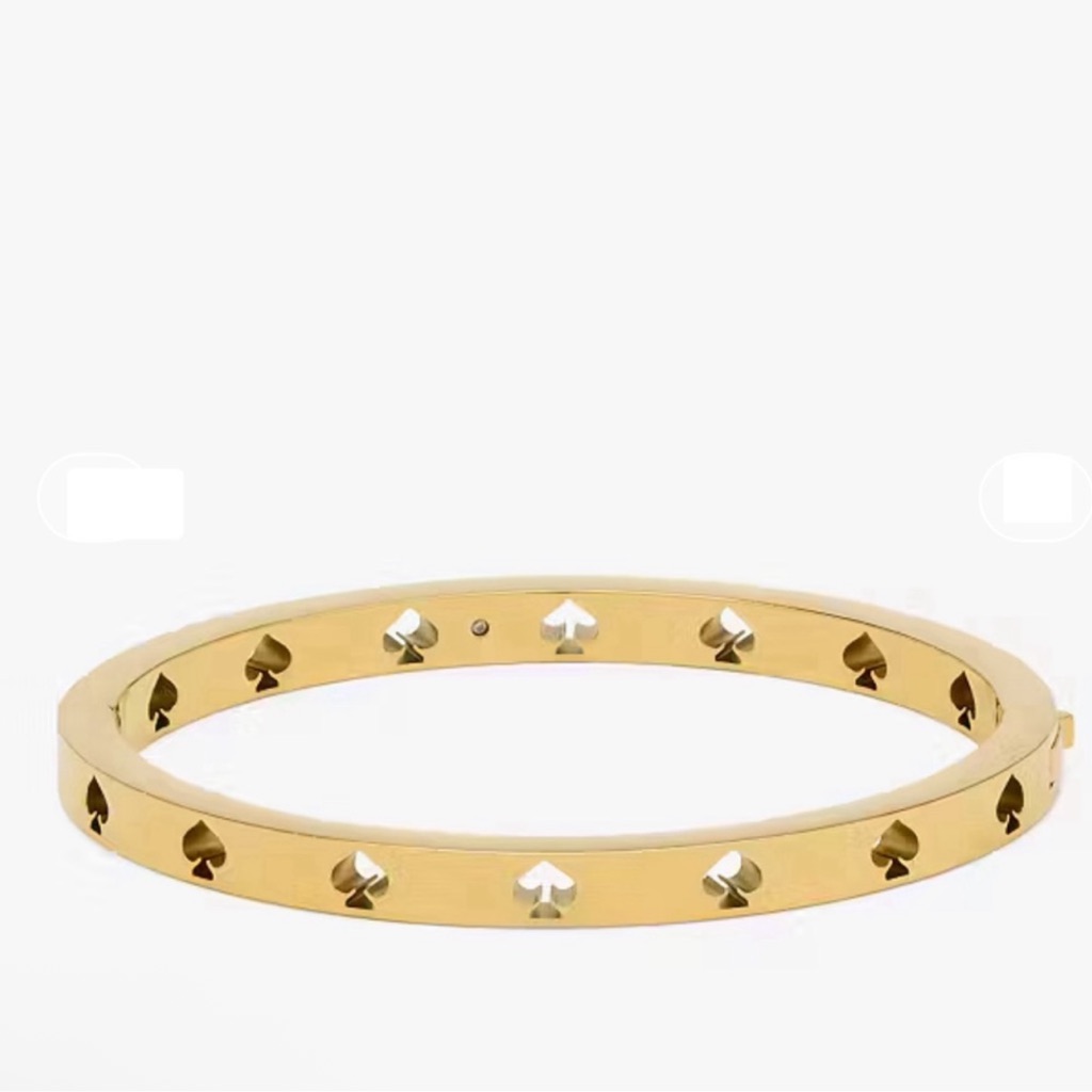 Kate Spade Cut To The Chase Gold Bangle Bracelet New $139